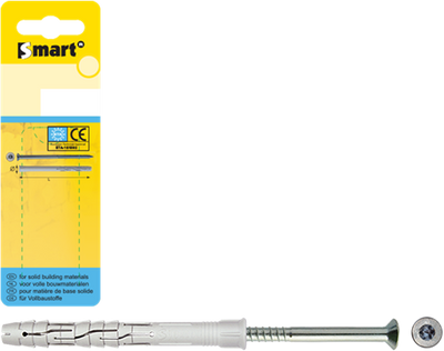Pgb-europe intelligent | bouchon pour cadre de fenêtre vk pa+vis ø 10x120 nzn sm0rptn01100120h