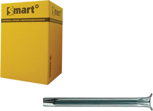 Pgb-europe intelligent | manchon de serrage en acier à ressort trempé 6x50 zn | 200 pièces sm00ea0010600503