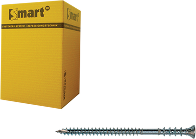 Pgb-europe intelligent | soi-même b. vis de réglage smart vzk 6x70 zn | 100 pièces sm0asf0010600703