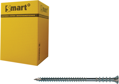 Pgb-europe intelligent | soi-même b. vis de réglage smart vzk 6x80 zn | 100 pièces sm0asf0010600803