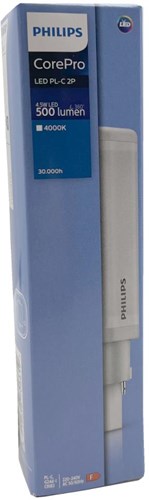 Philips corepro LED plc 4,5w 840 2 broches 4000k 500lm | 10 pièces