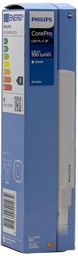Philips corepro LED plc 8,5w 830 2 broches 3000k 900lm | 10 pièces