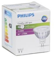 Philips CorePro Spot LED BT 5-35W 827 MR16 36gr LED3517