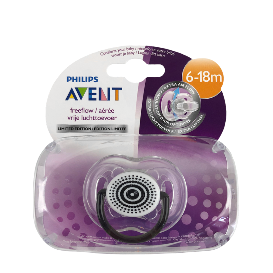 Sucette Philips avent freeflow édition limitée