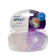 Philips sucette avent soothie rose violet 2 pièces