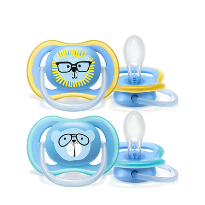 Philips sucette avent ultra air bleu 2 pièces