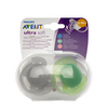 Philips sucette avent ultra douce gris vert 2 pièces