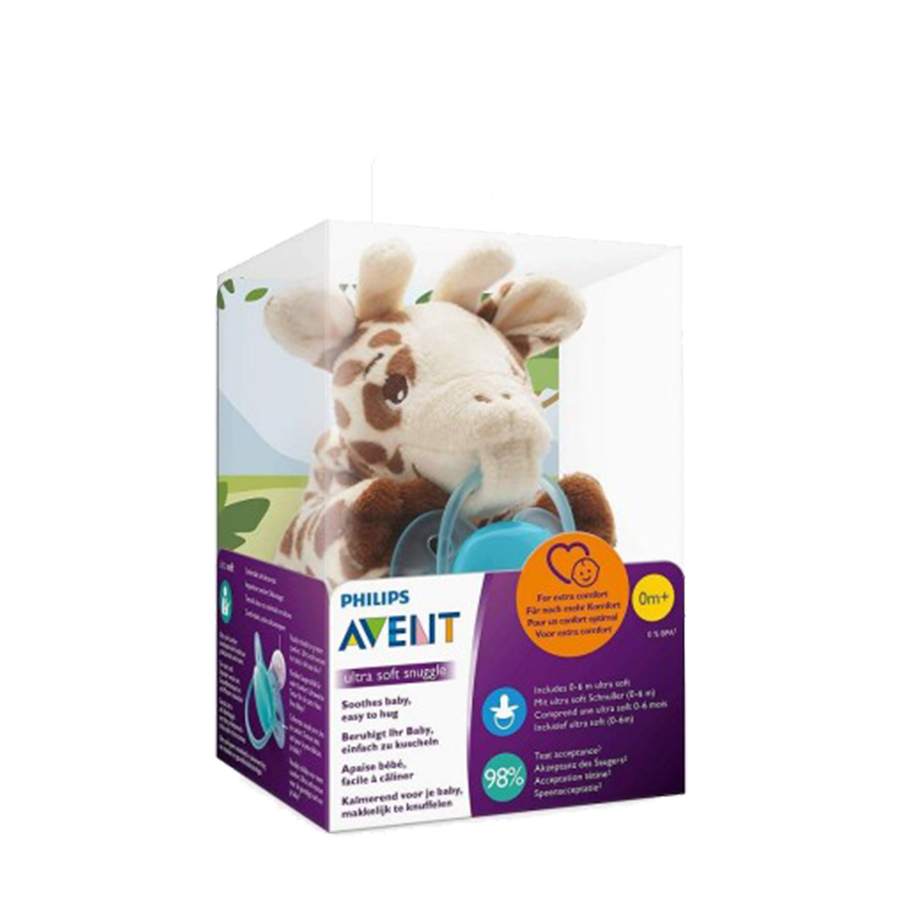 Sucette Philips avent ultra douce câlin