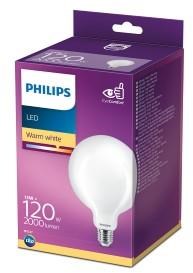 Philips Globe LED G120 E27 13-120W 2700K Filament Mat Blister - 5103284