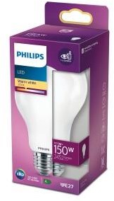 Philips LED GLS E27 17,5-150W 2700K filament blister mat - 5102565