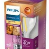 Philips LED GLS E27 3,4-40W filament clair ampoule chaude - 5102513