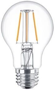 Philips LED GLS E27 4,3-40W 2700K filament clair - LED3775