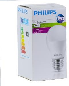 Philips LED GLS E27 5-32W 3000K mat - LED3356