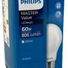 Philips LED GLS E27 5,9-60W 2700K filament mat dimmable - LED3789