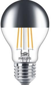 Philips LED GLS E27 7,2-50W 2700K filament haut miroir dimmable blister - 5103503