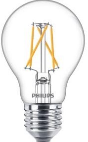 Philips LED GLS E27 7,5-60W filament clair interrupteur de scène blister - 5102525