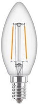 Philips Bougie LED E14 2-25W 2700K filament clair - LED3713