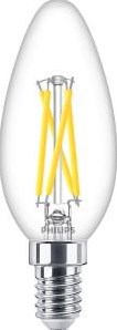 Philips Bougie LED E14 2,5-25W filament clair lumière chaude blister - 5100304