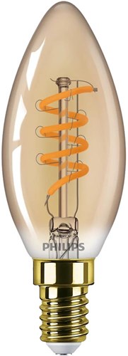 Philips Bougie LED E14 3,5-15W 2000K filament or dimmable blister - 5100305