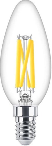 Philips Bougie LED E14 5,9-60W filament clair dimtone - LED3718