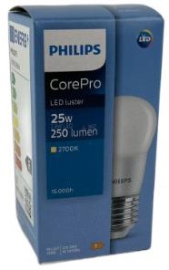 Philips LED | balle | 2,8-25w | e27 827 | p45 | mat - led3332
