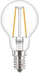 Philips LED balle E14 2-25W 2700K filament clair - LED3727