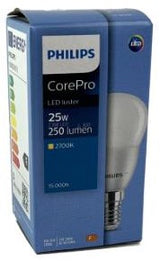 Philips LED balle E14 2,8-25W 2700K mat - LED3325 - afbeelding 2