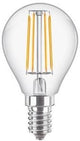 Philips LED balle E14 4,3-40W 2700K filament clair - LED3738