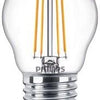 Philips LED balle E27 4,3-40W 2700K filament clair - LED3749