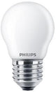 Philips LED balle E27 6,5-60W 2700K filament mat - LED3752