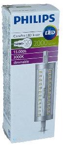Philips Barre LED r7s 118mm 14-120w 3000k dimmable - led3607