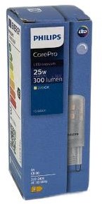 Philips Prise LED G9 230V 2,6-25W 2700K dimmable - LED3593