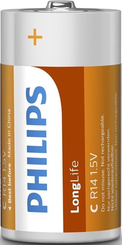 Philips Battery R14 C Long Life