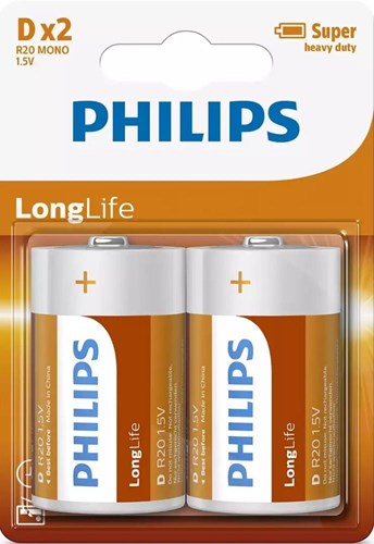 Philips Battery Monocell LR20 Philips