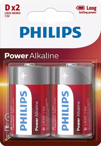 Philips Philips Powerlife Grande tige LR20 BL.A2 3013020