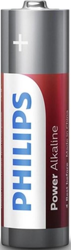 Philips Power Alcaline AA LR6 Penlite sur la carte