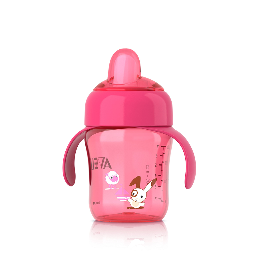 Philips bec verseur tasse avent rose 260ml