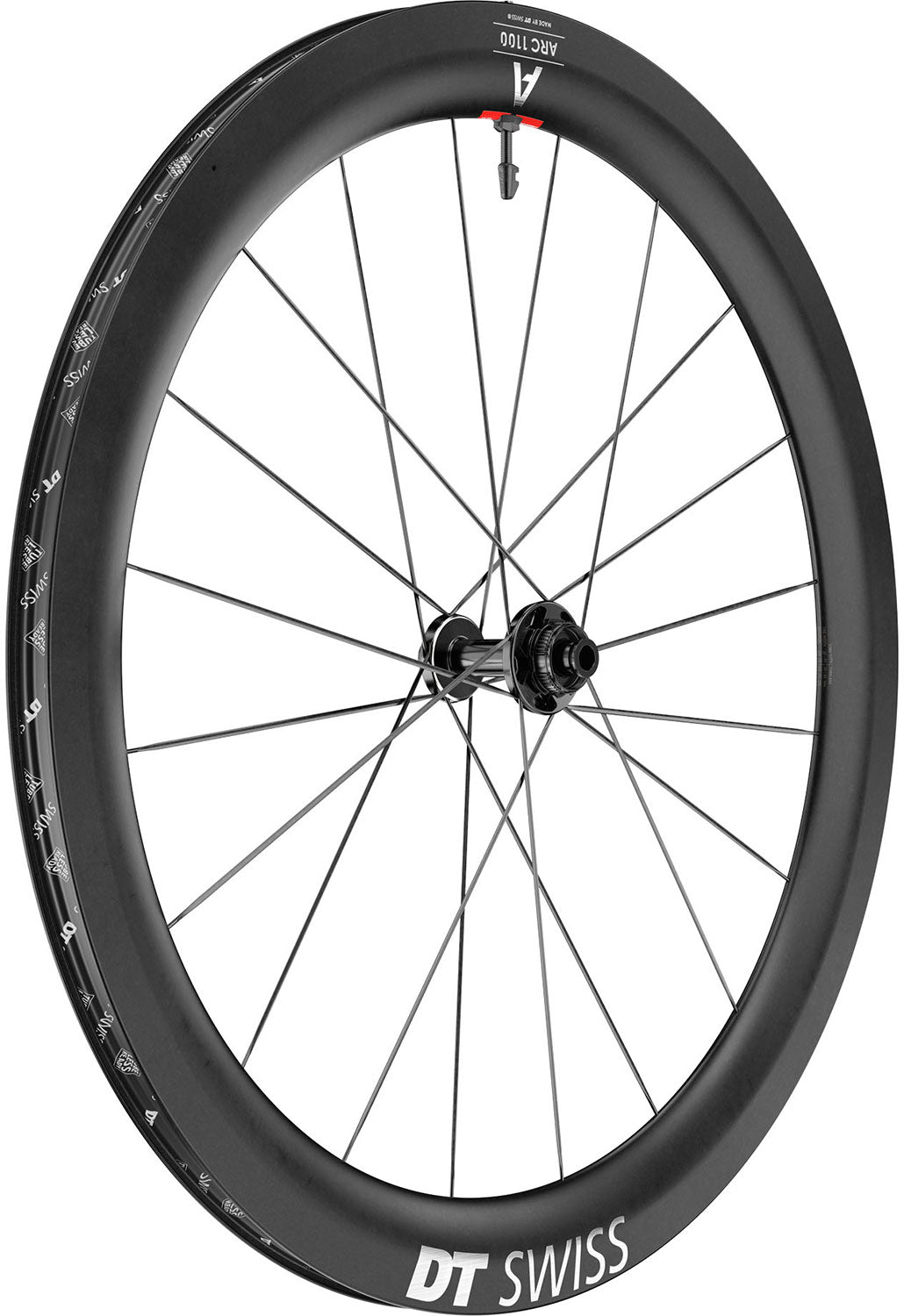 Roue Avant DT Swiss Arc 1100 Dicut® 55 28 Disc Cl Carbone