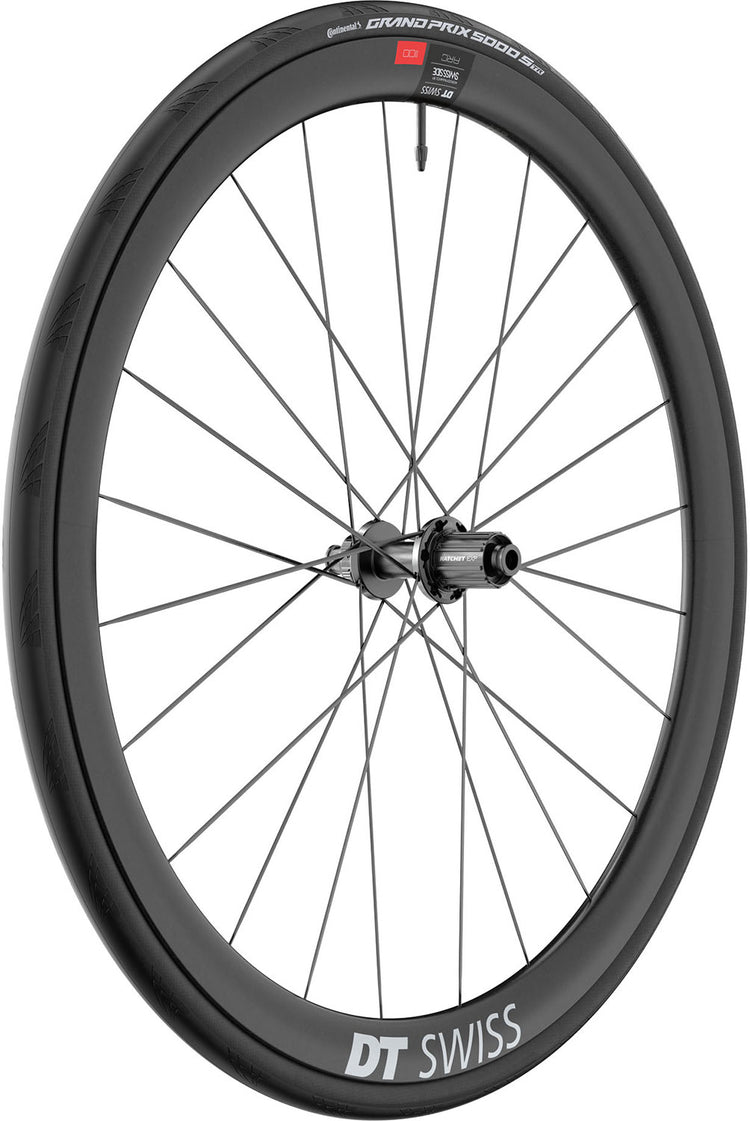 Roue Arrière DT Swiss Arc 1100 Dicut® WTS 38 Disc Cl Shimano HG Carbone