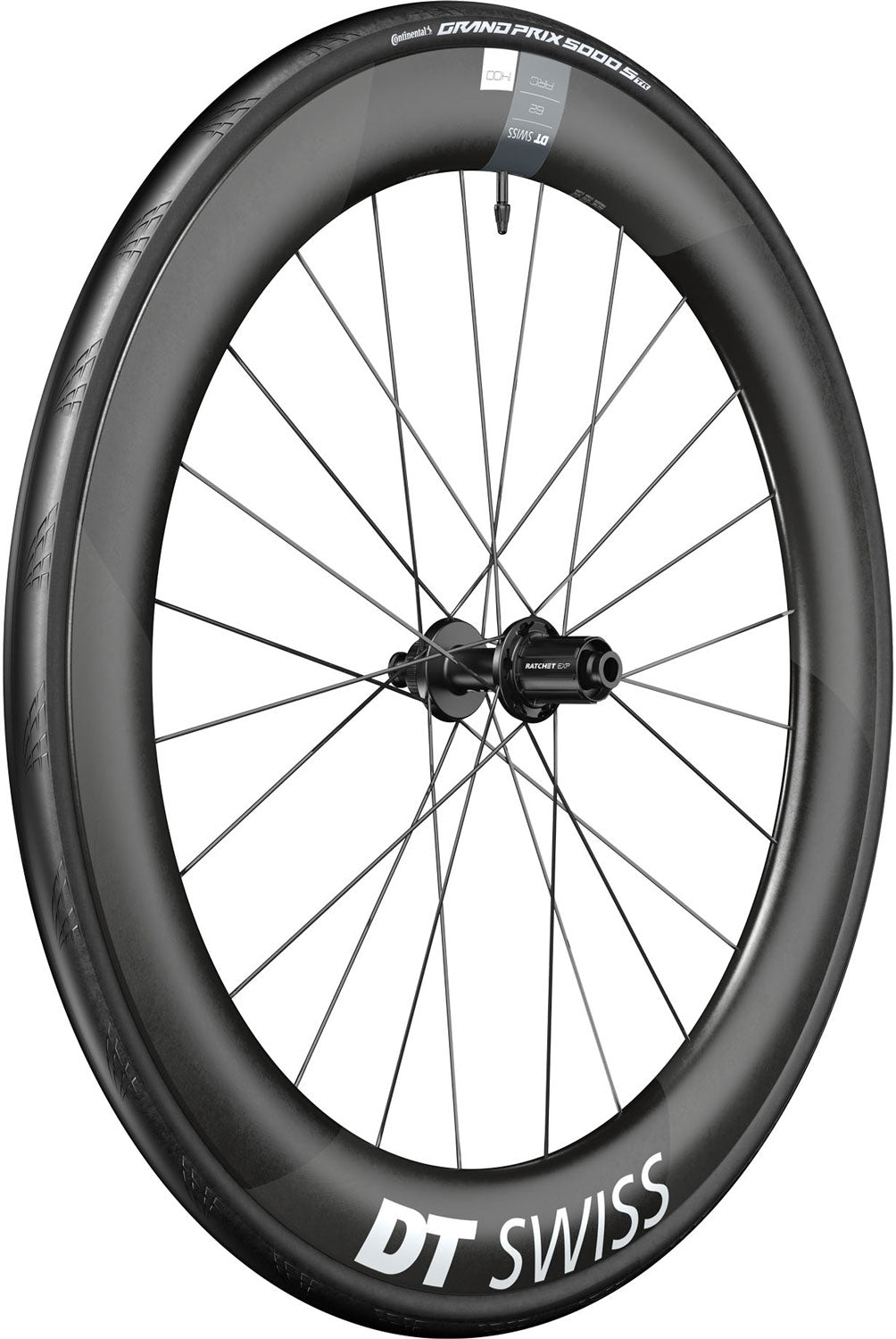 Roue Arrière Dt Swiss Arc 1400 Dicut® WTS Carbon 50 Disc CL Shimano HG
