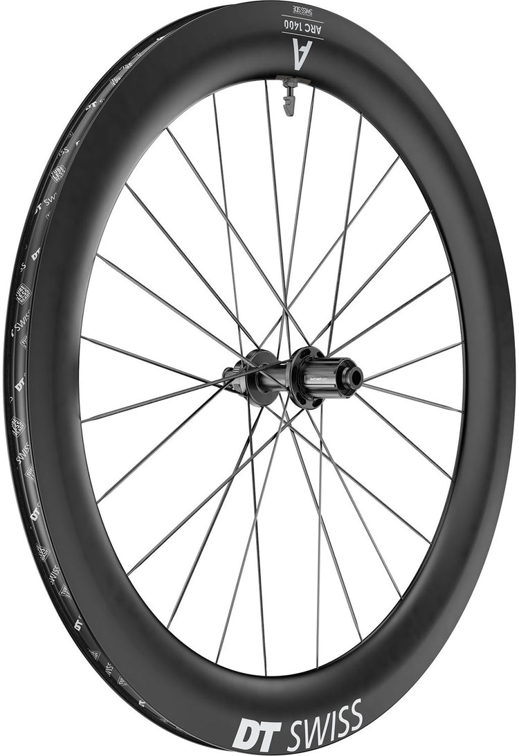 Roue Arrière DT Swiss Arc 1400 Dicut® 65 28 Disc Cl Shimano HG Carbone
