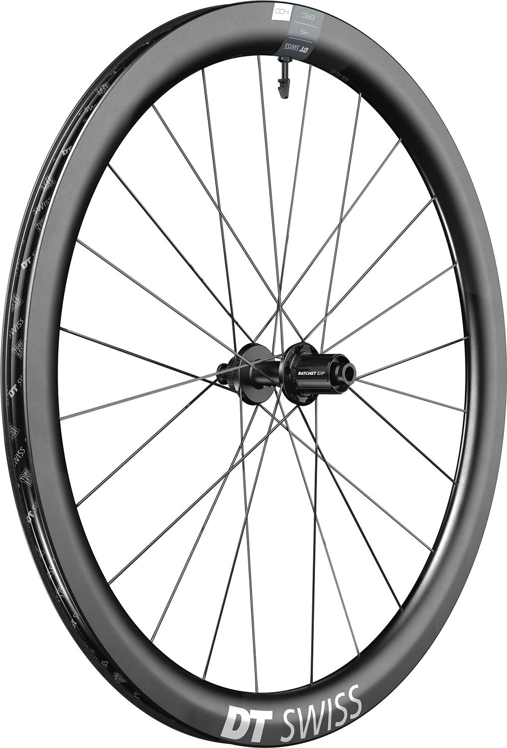 Roue arrière Dt swiss erc 1400 dicut 45 28 cl shimano hg carbone