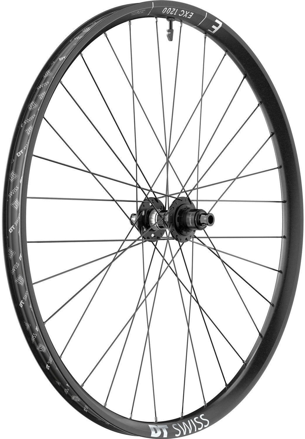 Dt swiss exc 1200 classic 29 30 carbone cl boost deg90 sram xd arrière-rad