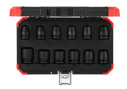 Gedore rouge | jeu de clés à chocs 1 2 | 12 pièces. -r63003012