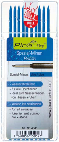 Pic une recharge sèche 4041 | bleu - pi4041