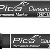 Pic un marqueur permanent 521 46 | 2-6mm | ciseau | noir | 10 pièces - pi52146