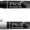Stylo permanent Pica 532 52 | 1-2 mm | rond | blanc | 10 pièces - pi53252