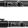 Pic un stylo permanent 533 46 | 0,7 mm | rond | noir | 10 pièces - pi53346