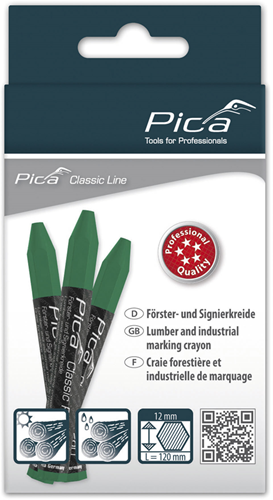 Pic une craie marqueur 590 36 pro | 12x120mm | vert | 12 pièces - pi59036