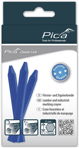 Pic a 591 41 marqueur craie eco | 11x110mm | bleu | 12 pièces - pi59141